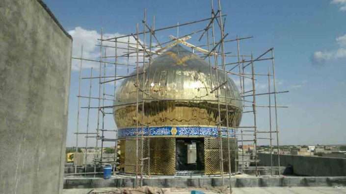 گنبد فلزی گنبد سازی آل طاها