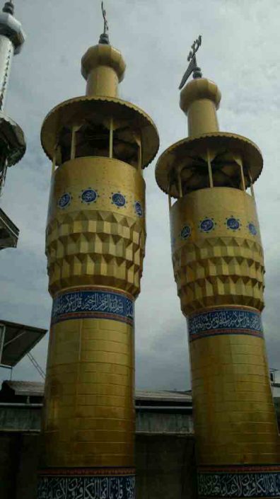 گلدسته طرح امام حسین گلدسته سازی در اهواز